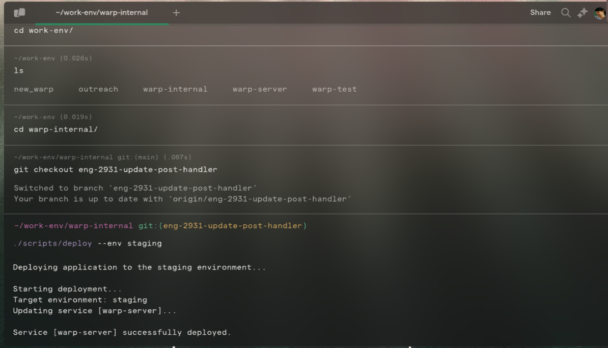 5 motivi per cui ogni DevOps dovrebbe utilizzare il terminale Warp